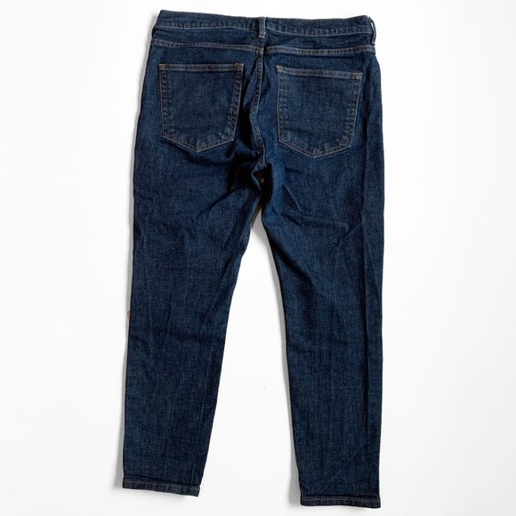 Everlane Ankle Jeans Dark Wash - Picture 2 of 4